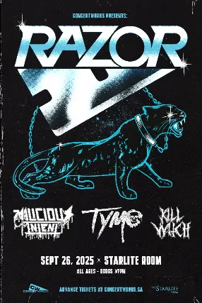 RAZOR w/ MALICIOUS INTENT, TYMO & KILL WITCH