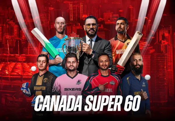 Canada Super60 Cricket - Day Pass (inc 4 games) Featuring Mickey Singh