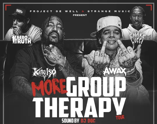 KING ISO: More Group Therapy Tour in Minneapolis