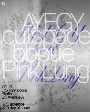 Ayegy | .cutspace | bbpue | Pink Lung