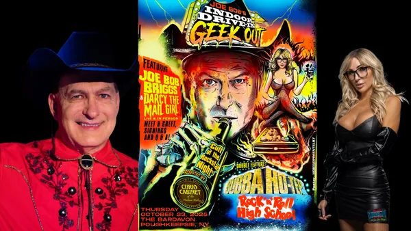 Joe Bobs Indoor Drive-In Geek Out Cult of the Rock Star Night