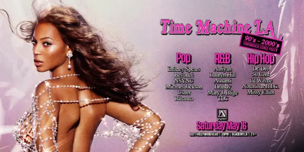 Time Machine: 90's-2000's Throwback Dance Party
