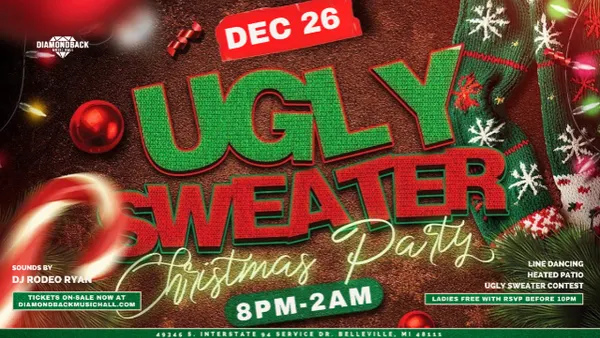Saddle Up: Ugly Sweater Christmas Party!