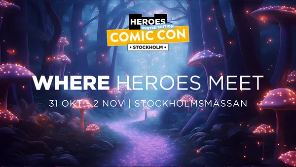 Comic Con Stockholm Winter 31 okt - 2 nov 2025