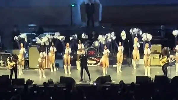 My Chemical Romance Bring Out “Dallas Cowboys Cheerleaders” at Hollywood Bowl: Watch