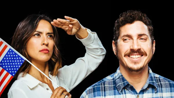 Francesca Fiorentini and Matt Lieb