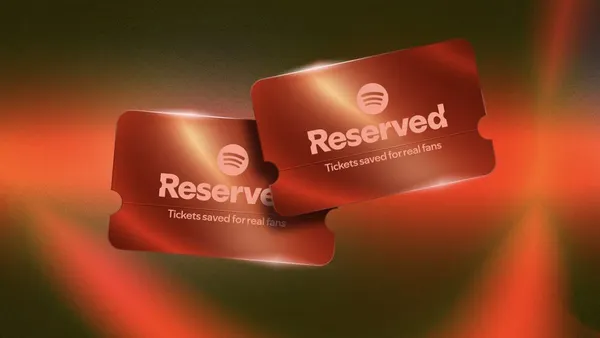 Spotify Announces “Reserved” Ticket Program for Superfans