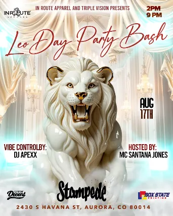 Leo Day Party Bash
