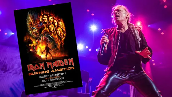 Iron Maiden Announce Theatrical Release of New Documentary Burning Ambition