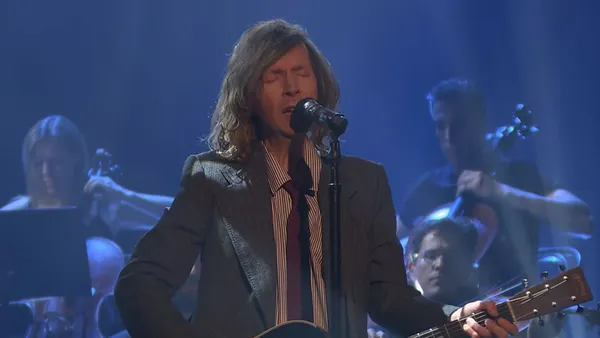 Beck Performs “In the Night” on Fallon with Sacha Baron Cohen on Cello: Watch