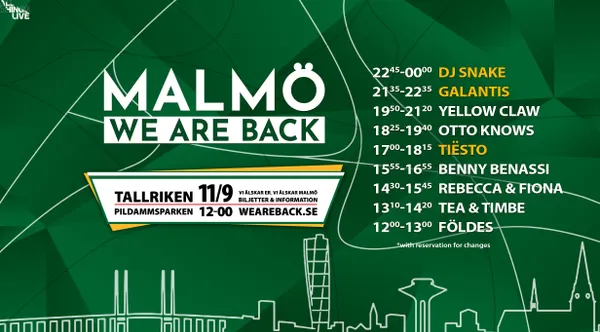 We Are Back