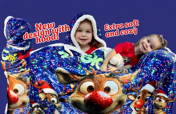 Magic of Lights: Reindeer Blanket - this is NOT an event ticket