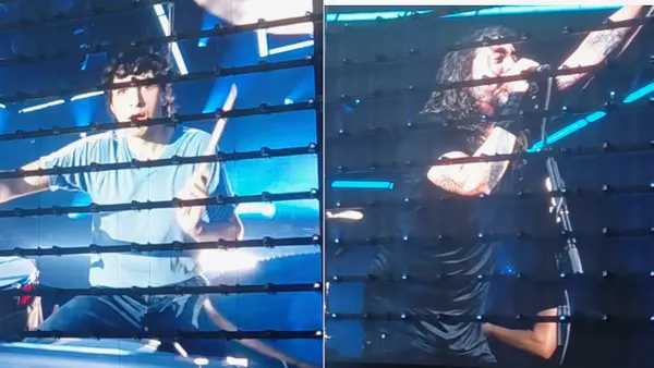 Dave Grohl’s Daughter’s Boyfriend Joins Foo Fighters on Drums for “Rope”