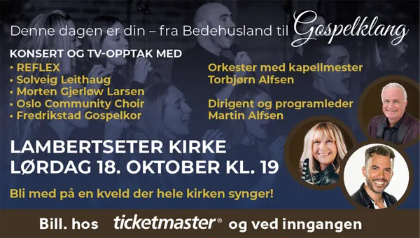 Denne dagen er din - Fra Bedehusland til Gospelklang