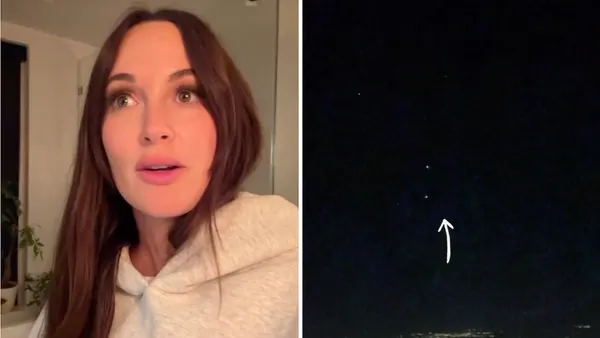Kacey Musgraves Shares Video of “Craziest UFO Orb Experience”