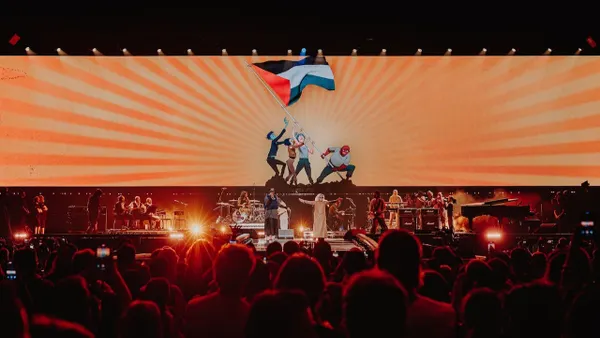 Gorillaz Introduced by Palestinian Activist at Primavera Sound