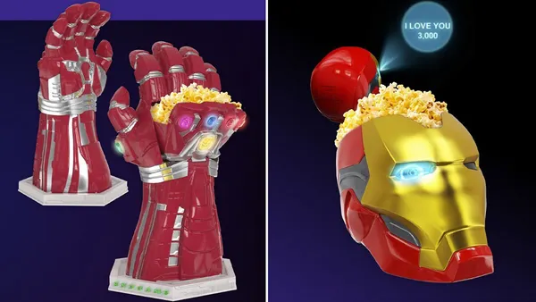 Iron Man Helmet with Eye Projector, LED Nano Gauntlet Popcorn Buckets Revealed for Avengers: Endgame Re-Release