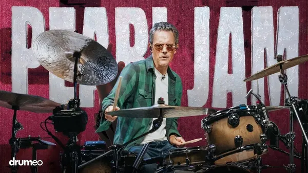 Original Pearl Jam Drummer Dave Krusen Plays Through the Full Album Ten for Drumeo: Watch