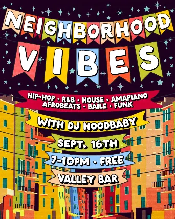 NEIGHBORHOOD VIBES WITH DJ HOODBABY // HIP HOP / R&B / HOUSE / AMAPIANO / AFROBEATS / BAILE / FUNK