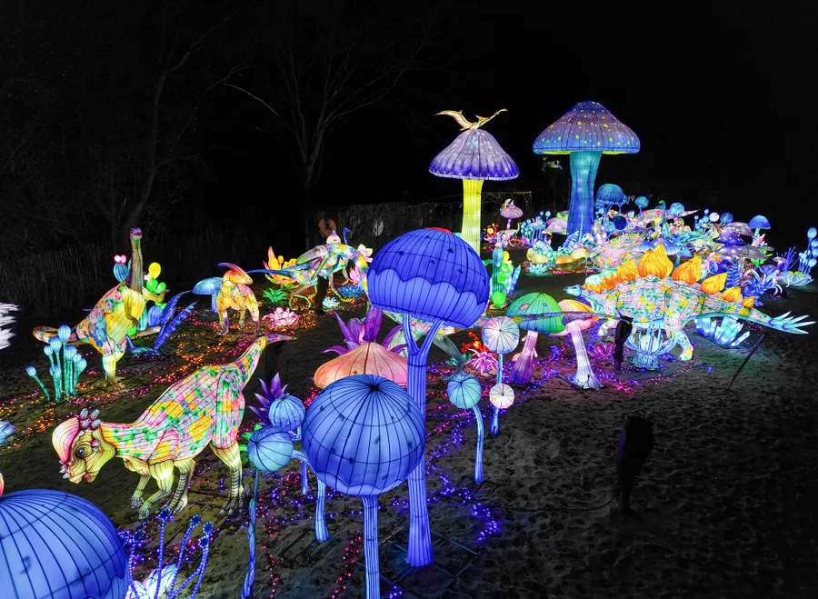 Lichterfestival im Serengeti Park