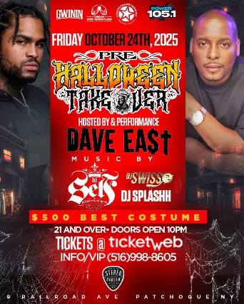 DAVE EAST  PRE-HALLOWEEN TAKEOVER