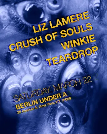 Liz Lamere | Crush of Souls | Winkie | Teardrop