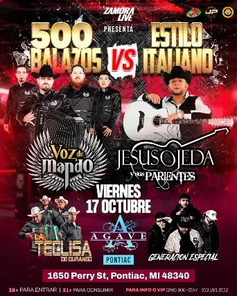 Voz de Mando y Jesus Ojeda en Pontiac