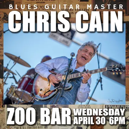 CHRIS CAIN AT THE ZOO BAR