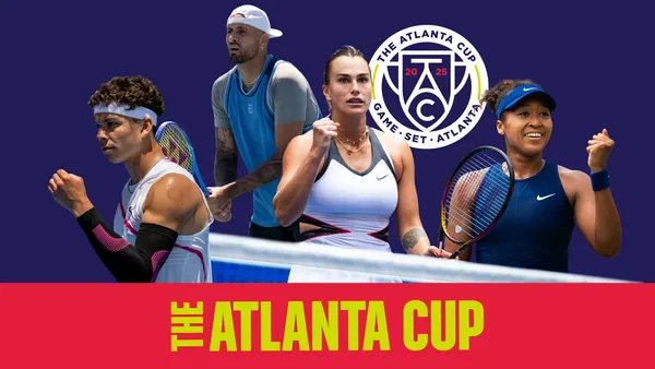 The Atlanta Cup, featuring Sabalenka, Osaka, Shelton, Kyrgios