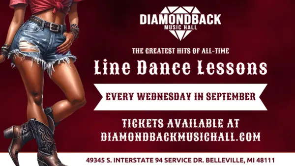 Line Dance Lessons at Diamondback Music Hall: The "Greatest Hits" Edition!
