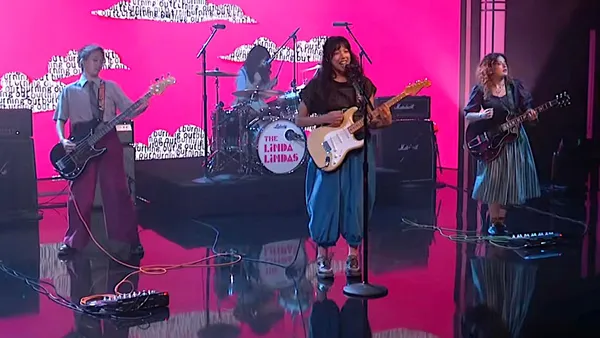 The Linda Lindas Perform “Burning Out” on Jimmy Kimmel Live: Watch