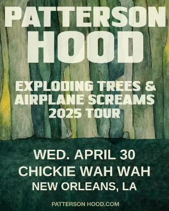 Patterson Hood (of Drive By Truckers) - Exploding Trees & Airplane Screams Tour