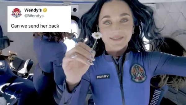 Katy Perry’s Manager Celebrates Wendy’s Store Closures After Brand Mocked Space Flight