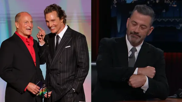 Woody Harrelson Walked in on Matthew McConaughey (with His Pants Down) Embracing Jimmy Kimmel