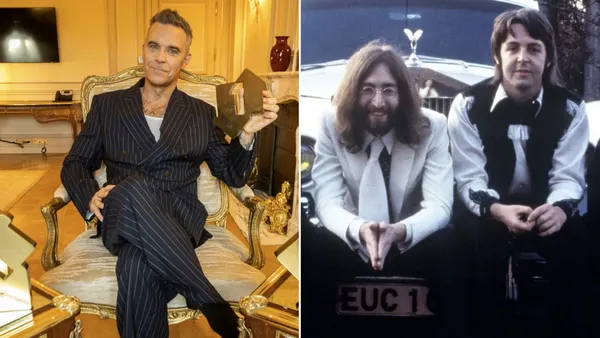 Robbie Williams Breaks The Beatles’ Record for Most UK No. 1 Albums