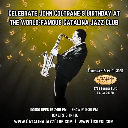 Happy Birthday John Coltrane with Salsa Meets Jazz Band !