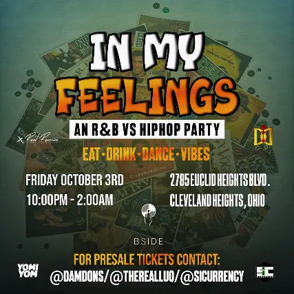 In My Feelings b: An R&B  / Hip-Hop Party