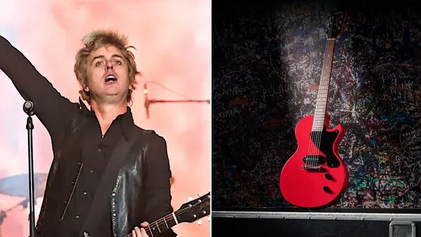Billie Joe Armstrong and Epiphone Unveil Les Paul Junior in Radiant Red