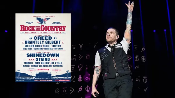 Rock the Country South Carolina Fest Canceled Outright After Shinedown Drop Off Bill