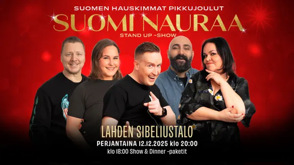 Suomi Nauraa stand up Show