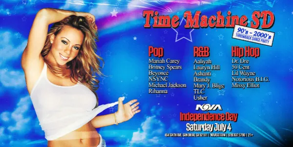 Time Machine: 90's-2000's Throwback Dance Party