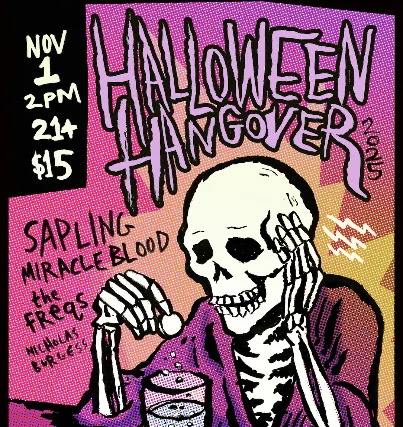 Sapling, Miracle Blood, the Freqs, Nicholas Burgess