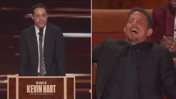 Pete Davidson Made a Charlie Kirk Joke at Kevin Hart’s Netflix Roast