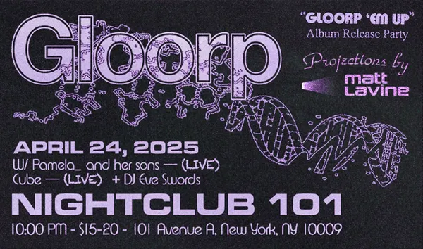 Gloorp 'em up' Album Release Party