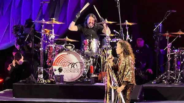 Aerosmith, with Dave Grohl on Drums, Play First Show in Three Years: Video + Setlist
