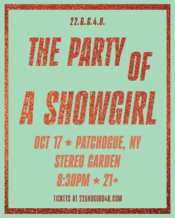 THE PARTY OF A SHOWGIRL