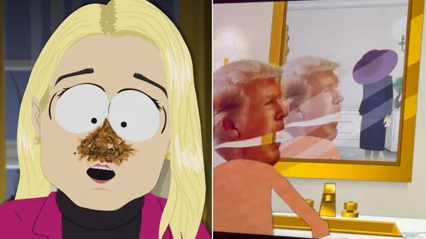 Trump Gets Haunted by Melania and Pam Bondi Brown Noses in a Special Halloween South Park