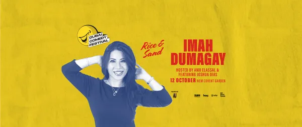 Imah Dumagay Rice and Sand Live at Dubai Comedy Festival