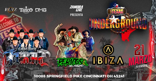 Los del North Texas y Los Pericos del Arroyo: Texas Underground en Cincinnati