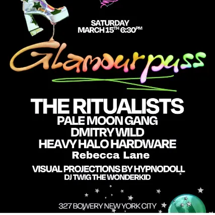 GLAMOURPUSS with The Ritualists, Pale Moon Gang, Dmitry Wild, Heavy Halo Hardware